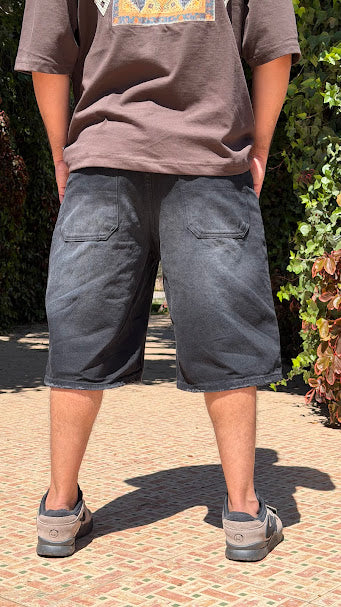 Urban Baggy Jean Shorts - Loose Fit Streetwear